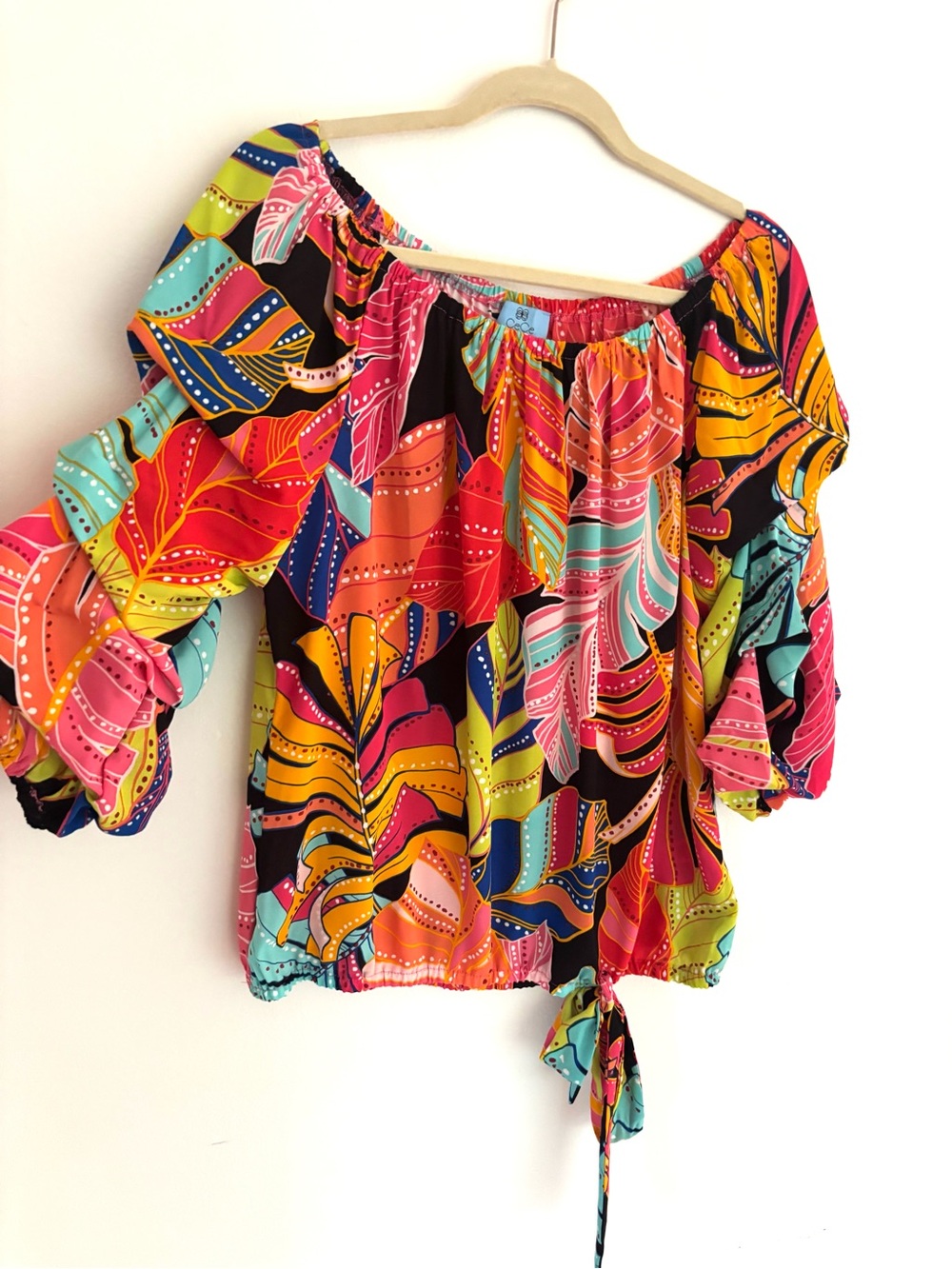 CeCe multicolor blouse